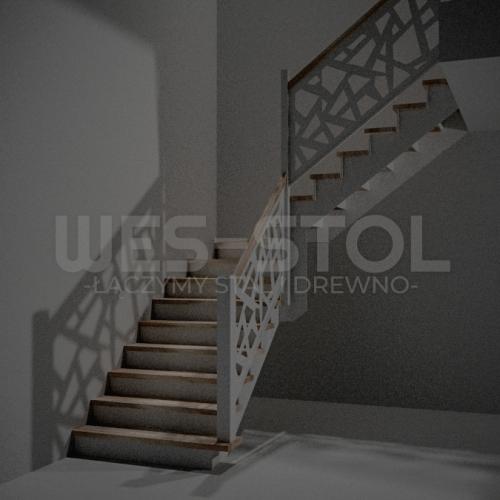 wes-stol schody na konstrukcji stalowej, z blachy, balustrady, projekty i wizualizacje 3D, Legnica, Wrocław, Lubin Bolesławiec, Jawor, Strzegom, Głogów